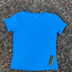 PinSpark Women’s Short Sleeve Tee in Bright Blue